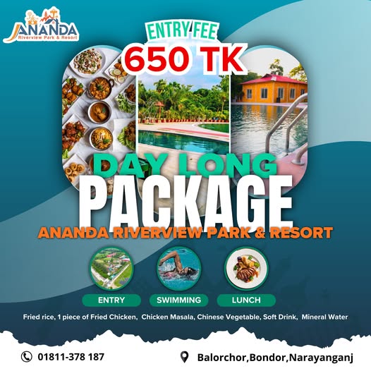 Day Long Package (650tk)