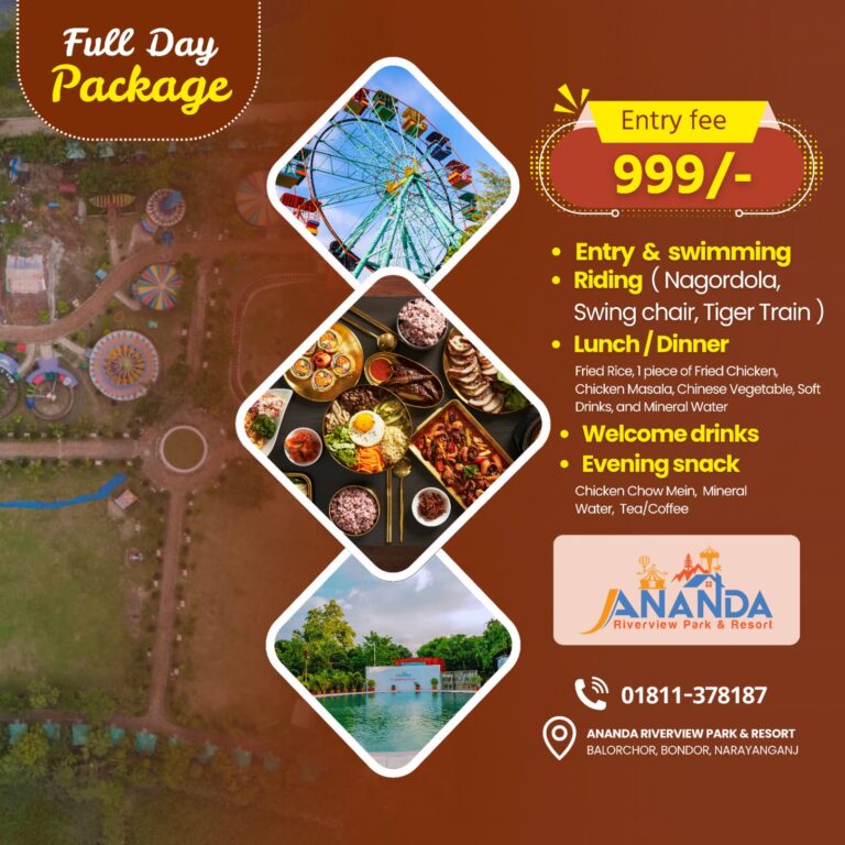 Full Day Package (999tk)
